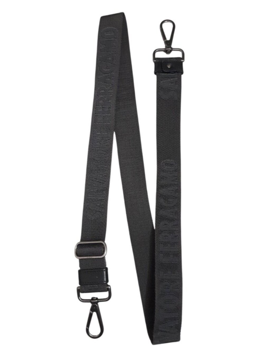 Salvatore Ferragamo Adjustable Crossbody Bag Strap with Embossed Branding
